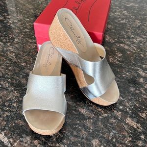 Chocolat Blu Silver Women's Sandals